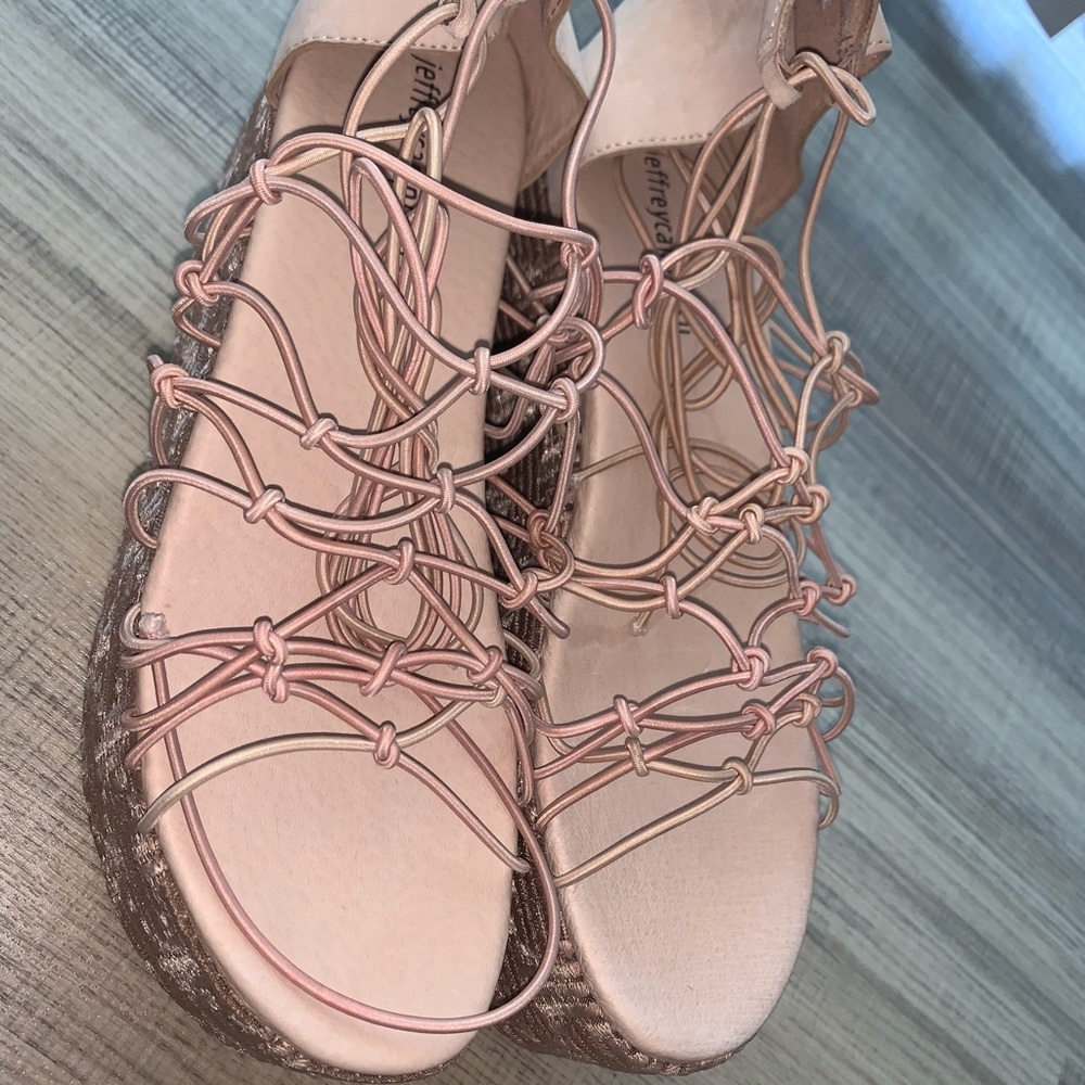 Jeffrey Campbell platform sandals